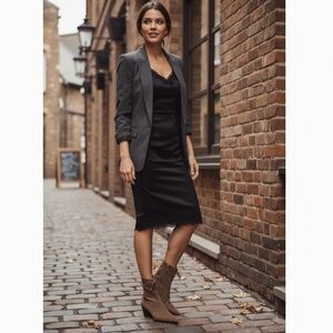 Prada's The Original Car Shoe Ankle Boots EU 37 US 7 Tan Suede Kitten Heel Y2K